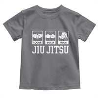 Funny BJJ Toddler T Shirt Toque Soco Rola Brazilian Jiu Jitsu - Wonder Print Shop