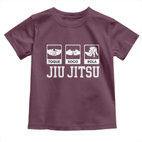 Funny BJJ Toddler T Shirt Toque Soco Rola Brazilian Jiu Jitsu - Wonder Print Shop