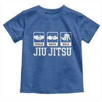 Funny BJJ Toddler T Shirt Toque Soco Rola Brazilian Jiu Jitsu - Wonder Print Shop