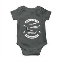 Vintage Jiu Jitsu Baby Onesie Armlocks and Leglocks BJJ Grappling Fans - Wonder Print Shop