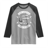 Vintage Jiu Jitsu Raglan Shirt Armlocks and Leglocks BJJ Grappling Fans - Wonder Print Shop
