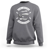 Vintage Jiu Jitsu Sweatshirt Armlocks and Leglocks BJJ Grappling Fans - Wonder Print Shop