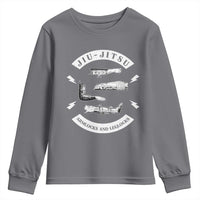 Vintage Jiu Jitsu Youth Sweatshirt Armlocks and Leglocks BJJ Grappling Fans - Wonder Print Shop