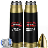 Brazilian BJJ Bullet Tumbler Touch Me First Jiu Jitsu Lesson Is Free - Wonder Print Shop