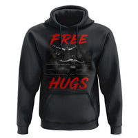 Free Hugs Wrestling Hoodie Funny Luchador Mexican Wrestler - Wonder Print Shop