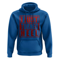 I Just Turned Heel Hoodie Pro Wrestling Retro Distressed - Wonder Print Shop