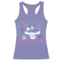 Its My Birthday Racerback Tank Top Girl Party Funny Bday Family Party