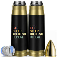 Retro Eat Sleep Jiu Jitsu Repeat Bullet Tumbler Vintage JiuJitsu BJJ - Wonder Print Shop