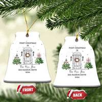 Personalized New Home Christmas Ornament 2024 Custom Address Keepsake First Christmas In New Home - Wonder Print Shop