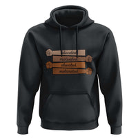 Black Pride Hoodie Educated Motivated Elevated Melanated BLM Melanin