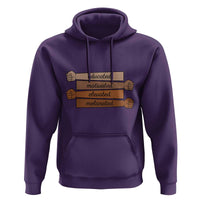 Black Pride Hoodie Educated Motivated Elevated Melanated BLM Melanin