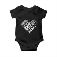MLK Baby Onesie I Have Decided To Stick With Love Martin Luther King Black History Month