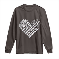 MLK Long Sleeve Shirt I Have Decided To Stick With Love Martin Luther King Black History Month