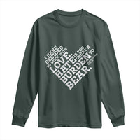 MLK Long Sleeve Shirt I Have Decided To Stick With Love Martin Luther King Black History Month