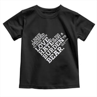 MLK Toddler T Shirt I Have Decided To Stick With Love Martin Luther King Black History Month