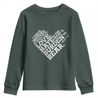 MLK Youth Sweatshirt I Have Decided To Stick With Love Martin Luther King Black History Month