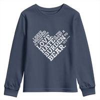 MLK Youth Sweatshirt I Have Decided To Stick With Love Martin Luther King Black History Month