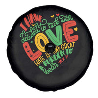 Martin Luther King Spare Tire Cover I Have Decided to Stick With Love MLK Black History Month - Wonder Print Shop