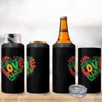 Martin Luther King 4 in 1 Can Cooler Tumbler I Have Decided to Stick With Love MLK Black History Month - Wonder Print Shop