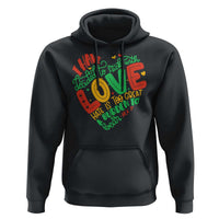 Martin Luther King Hoodie I Have Decided to Stick With Love MLK Black History Month - Wonder Print Shop