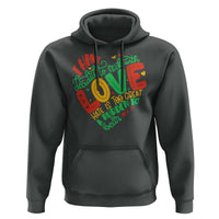 Martin Luther King Hoodie I Have Decided to Stick With Love MLK Black History Month - Wonder Print Shop