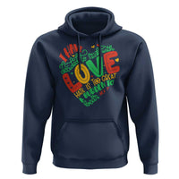 Martin Luther King Hoodie I Have Decided to Stick With Love MLK Black History Month - Wonder Print Shop