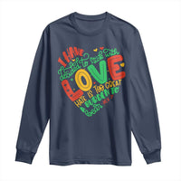 Martin Luther King Long Sleeve Shirt I Have Decided to Stick With Love MLK Black History Month - Wonder Print Shop