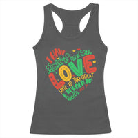 Martin Luther King Racerback Tank Top I Have Decided to Stick With Love MLK Black History Month - Wonder Print Shop