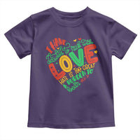 Martin Luther King Toddler T Shirt I Have Decided to Stick With Love MLK Black History Month - Wonder Print Shop