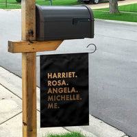 Harriet Rosa Angela Michelle Me Garden Flag Black History Month Feminist Women Leaders - Wonder Print Shop