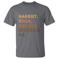 Harriet Rosa Angela Michelle Me T Shirt Black History Month Feminist Women Leaders - Wonder Print Shop