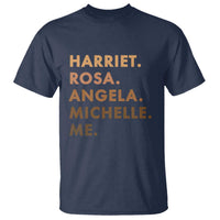 Harriet Rosa Angela Michelle Me T Shirt Black History Month Feminist Women Leaders - Wonder Print Shop