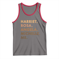 Harriet Rosa Angela Michelle Me Tank Top Black History Month Feminist Women Leaders - Wonder Print Shop