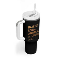 Harriet Rosa Angela Michelle Me Tumbler With Handle Black History Month Feminist Women Leaders - Wonder Print Shop