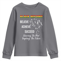 Honoring Past Inspiring Future Black History Month Youth Sweatshirt