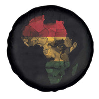 Black History Month Spare Tire Cover Pan African Africa Map Black Pride - Wonder Print Shop