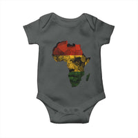 Black History Month Baby Onesie Pan African Africa Map Black Pride - Wonder Print Shop