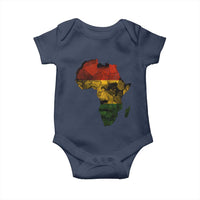 Black History Month Baby Onesie Pan African Africa Map Black Pride - Wonder Print Shop