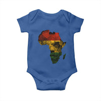 Black History Month Baby Onesie Pan African Africa Map Black Pride - Wonder Print Shop