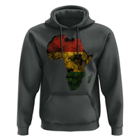 Black History Month Hoodie Pan African Africa Map Black Pride - Wonder Print Shop