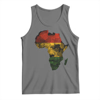 Black History Month Tank Top Pan African Africa Map Black Pride - Wonder Print Shop