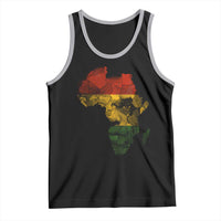 Black History Month Tank Top Pan African Africa Map Black Pride - Wonder Print Shop