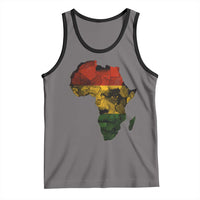 Black History Month Tank Top Pan African Africa Map Black Pride - Wonder Print Shop