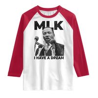 Martin Luther King Raglan Shirt I Have A Dream MLK Black History Month
