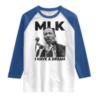 Martin Luther King Raglan Shirt I Have A Dream MLK Black History Month