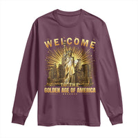 America's Golden Age Statue Of Liberty Long Sleeve Shirt