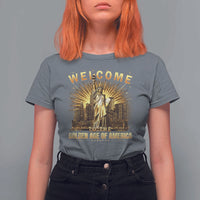 America's Golden Age Statue Of Liberty T Shirt For Women