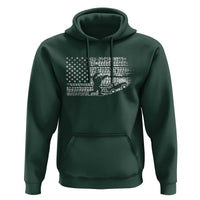 Bigfoot Offroad Car Hoodie Retro Sasquatch 4x4 UTV ATV Funny American Flag