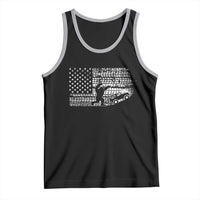 Bigfoot Offroad Car Tank Top Retro Sasquatch 4x4 UTV ATV Funny American Flag