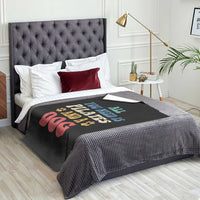 Funny Pilates Dog Lover Throw Blanket Retro All You Need Is Pilates And A Dog